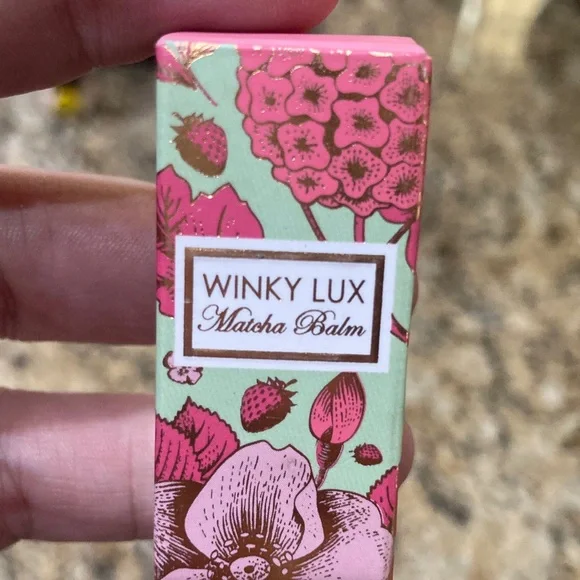 Winky Lux Matcha Balm Lip Balm - Pink and Green - Picture 3 of 6